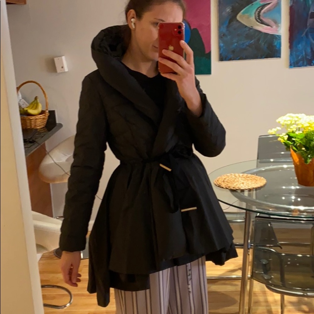 Amazing Black Down Puffer Jacket - image 1